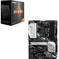 セット商品（AMD + ASRock） ☆Ryzen 7 5800X + ASRock X570 Pro4
