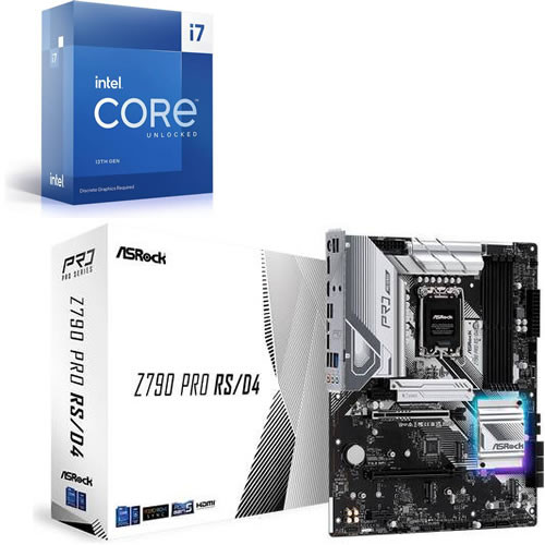 セット商品（intel + ASRock） ☆Core i7-13700KF + ASRock Z790 Pro