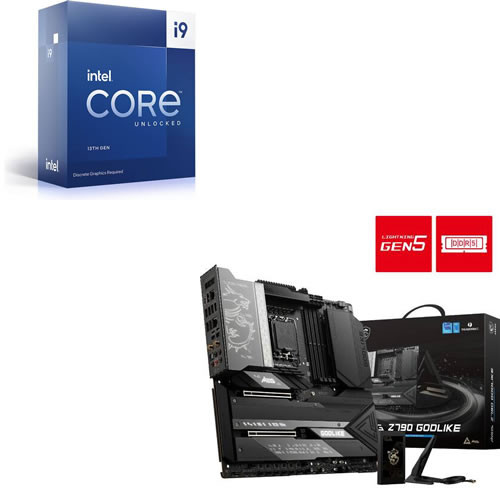 セット商品（intel + MSI） Core i9-13900KF + MSI MEG Z790 GODLIKE