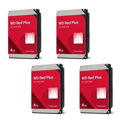 Western Digital ウエスタンデジタル Western Digital WD40EFPX ×4台