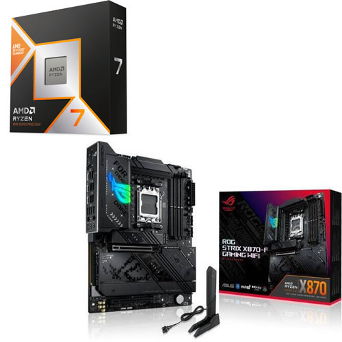 セット商品（AMD + ASUS） Ryzen 7 9800X3D + ASUS ROG STRIX X870-F