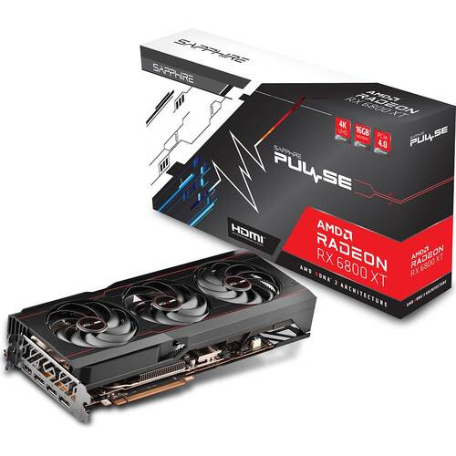 SAPPHIRE PULSE Radeon RX 6800 XT 16GB GDDR6 SAP-PULSERX6800XT16GB