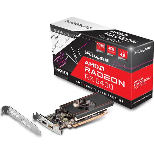 SAPPHIRE PULSE Radeon RX 6400 GAMING 4G GDDR6｜ツクモ公式通販サイト