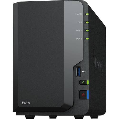Synology シノロジー DiskStation DS223 [NASケース・NASキット（HDD