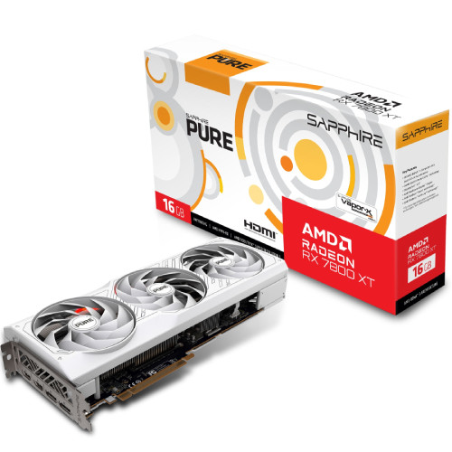SAPPHIRE PURE Radeon RX 7800 XT GAMING OC 16GB GDDR6 SAP