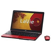 NEC エヌイーシー LaVie S LS550/NSR PC-LS550NSR （ルミナスレッド