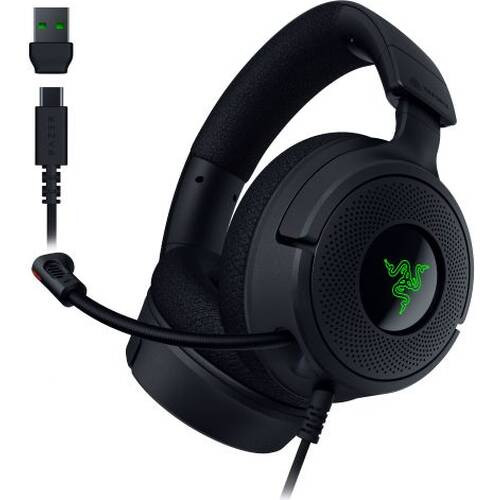 Razer レイザー Kraken V4 X 有線USB接続 ゲーミングヘッドセット