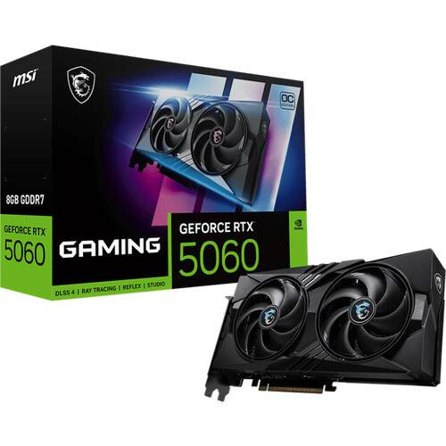 MSI エムエスアイ GeForce RTX 5060 8G GAMING OC｜ツクモ公式通販サイト