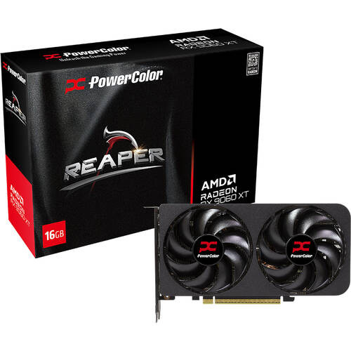 PowerColor Radeon RX 9060 XT Reaper 16GB GDDR6 RX9060XT 16G-A