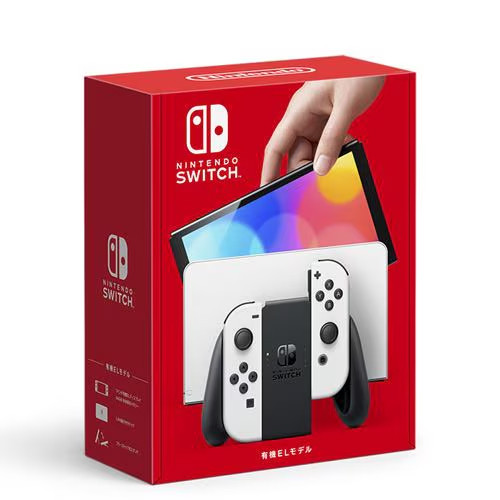 任天堂 Nintendo Switch（有機ELモデル） Joy-Con(L)/(R) ホワイト HEG