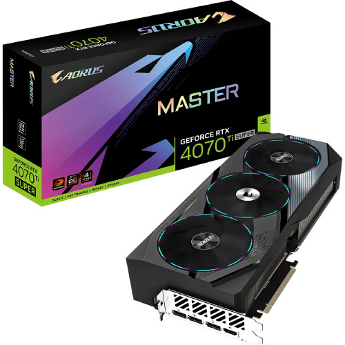 GIGABYTE ギガバイト AORUS GeForce RTX 4070 Ti SUPER MASTER 16G GV