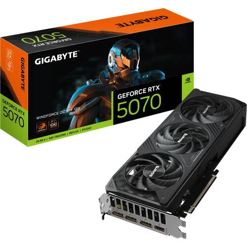 GIGABYTE ギガバイト GeForce RTX 5070 WINDFORCE OC SFF 12G GV