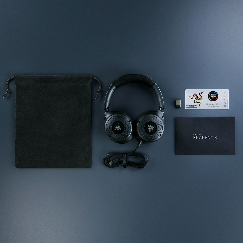 Razer レイザー Kraken V4 X 有線USB接続 ゲーミングヘッドセット