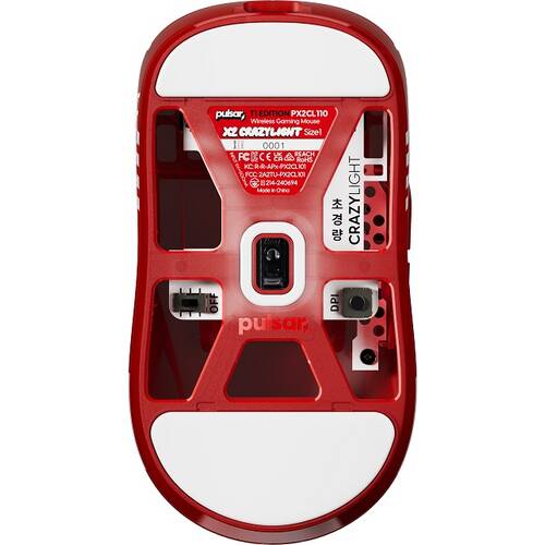 Pulsar Gaming Pulsar X2 CrazyLight Mini T1 Edition Red [PX2CL113
