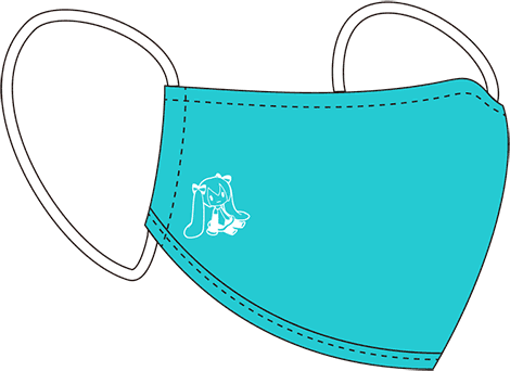 TSUKUMO フェイスマスク 初音ミク iXima Ver.｜ツクモ公式通販サイト