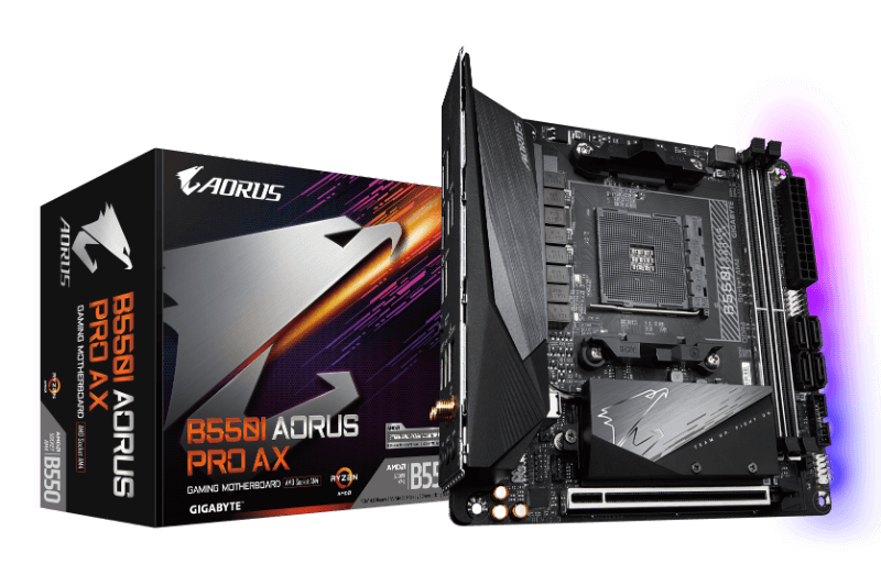 GIGABYTE ギガバイト B550I AORUS PRO AX｜ツクモ公式通販サイト