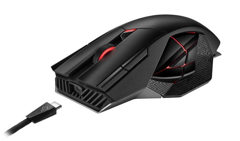 ASUS エイスース ROG Spatha X 有線USB/無線USB 19000dpi 12ボタン