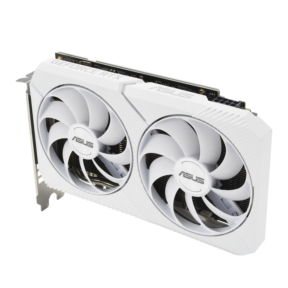 ASUS エイスース Dual GeForce RTX 3060 White OC Edition 12GB GDDR6