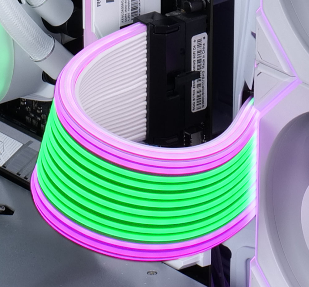 Lian Li リアンリー STRIMER WLS 8PIN CPU Strimer Wireless CPU 2×8