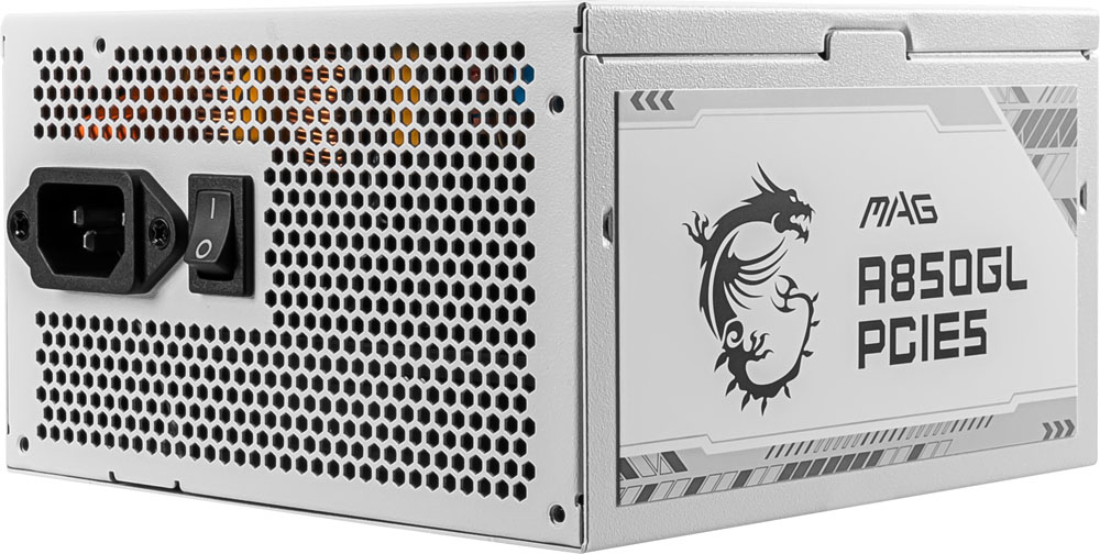 MSI エムエスアイ MAG A850GL PCIE5 WHITE｜ツクモ公式通販サイト