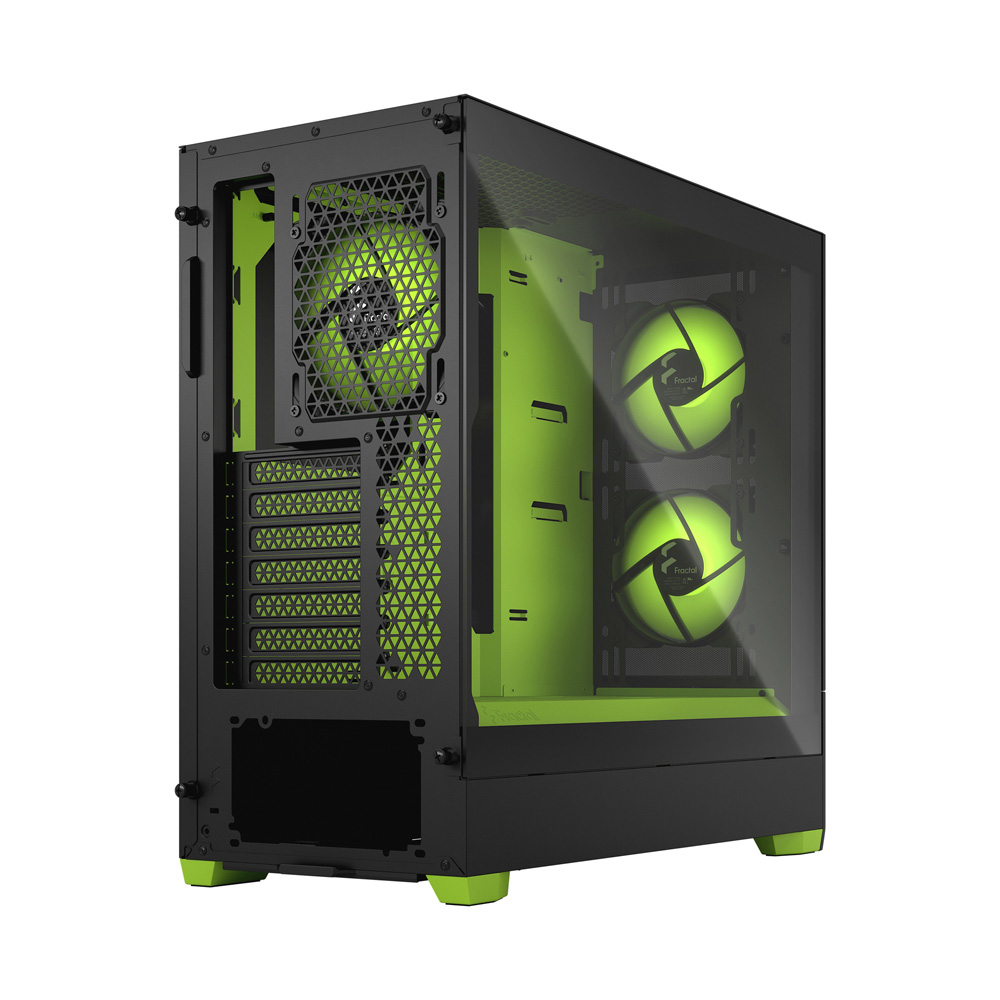 Fractal Design フラクタルデザイン Pop Air RGB Green Core TG Clear