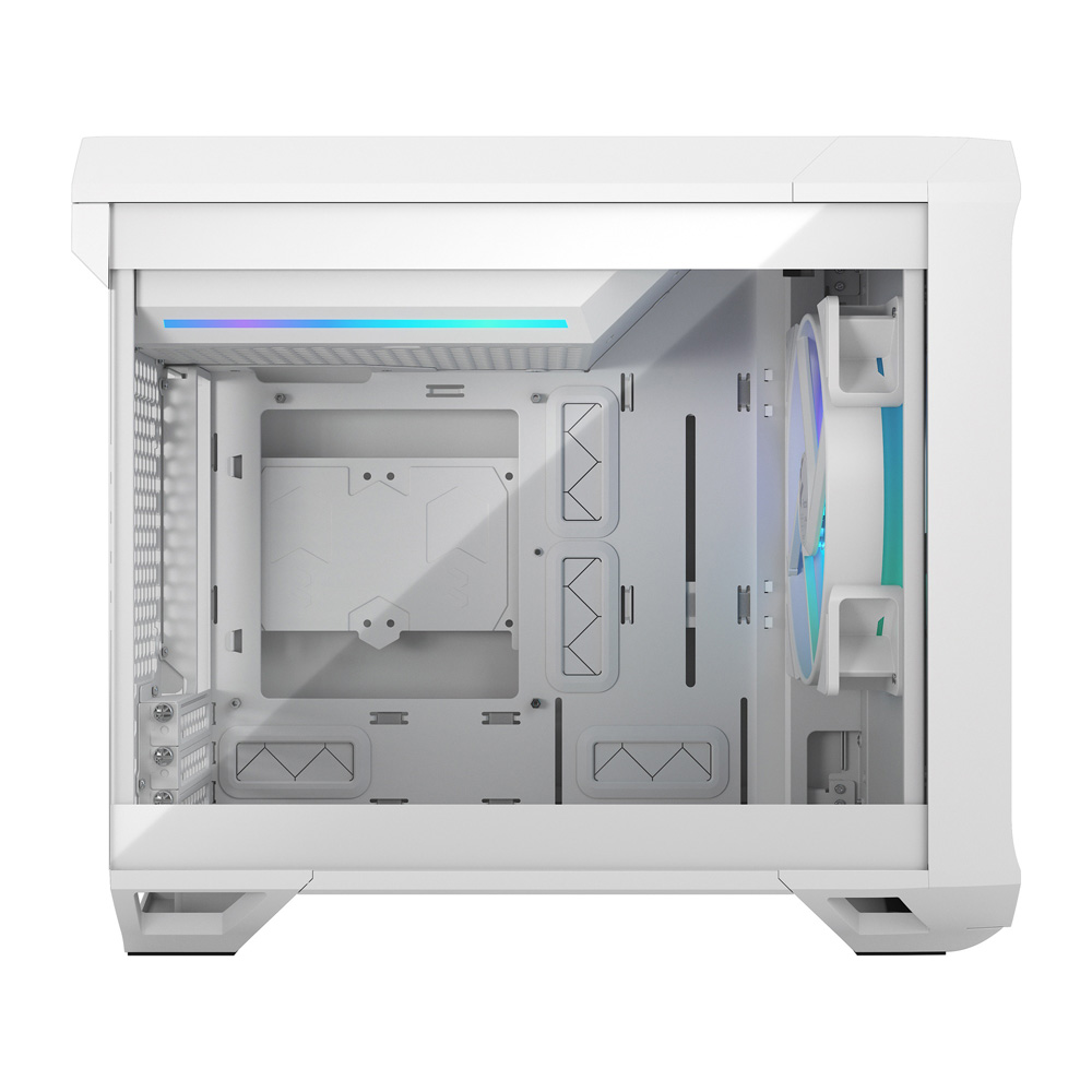 Fractal Design フラクタルデザイン Torrent Nano White RGB TG Clear