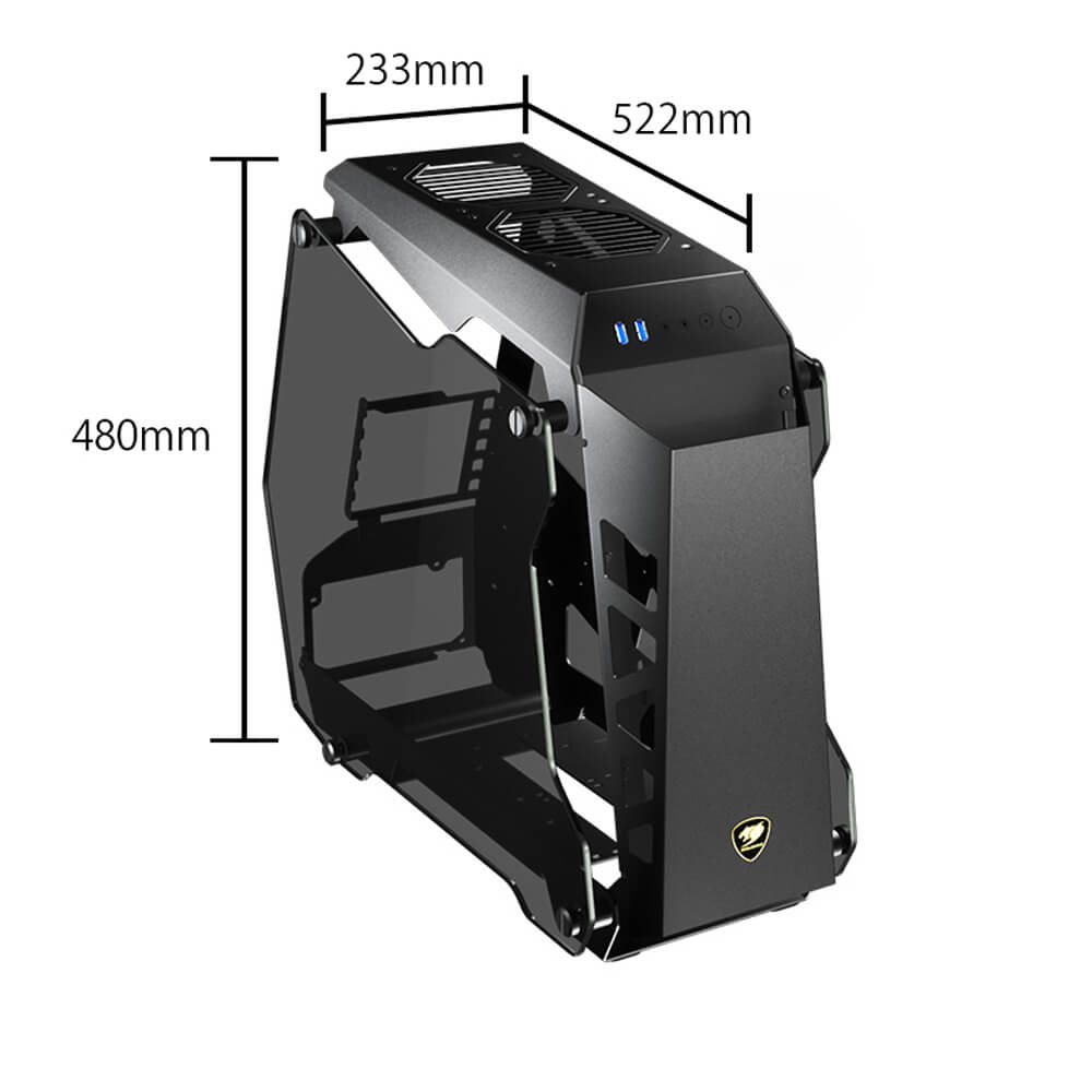 COUGAR クーガー CONQUER ESSENCE / オープンフレーム / MicroATX対応