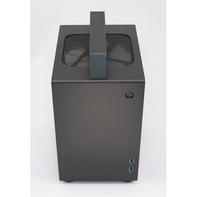 STORM STORM コンパクトPC / TS-I5400MT8B (BLACK) / 両サイドガラス