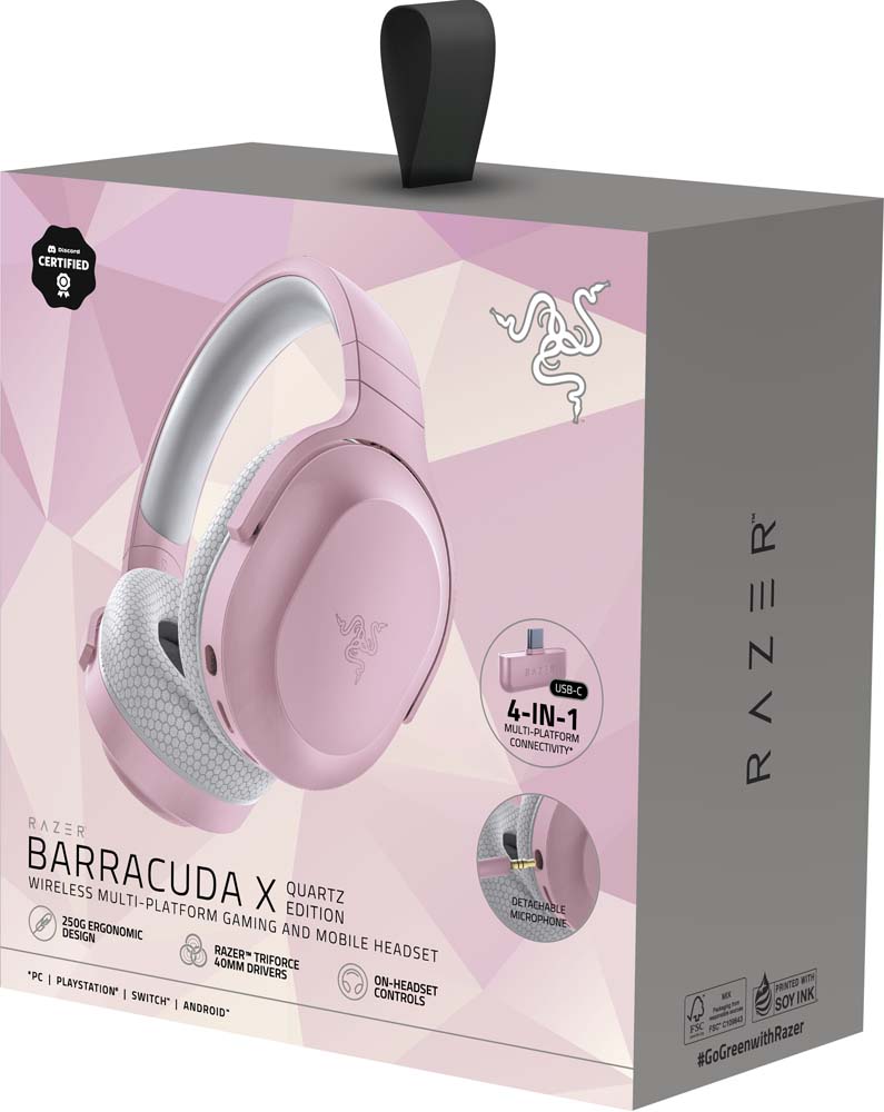 Razer レイザー Barracuda X (Quartz Pink) ワイヤレス ゲーミング