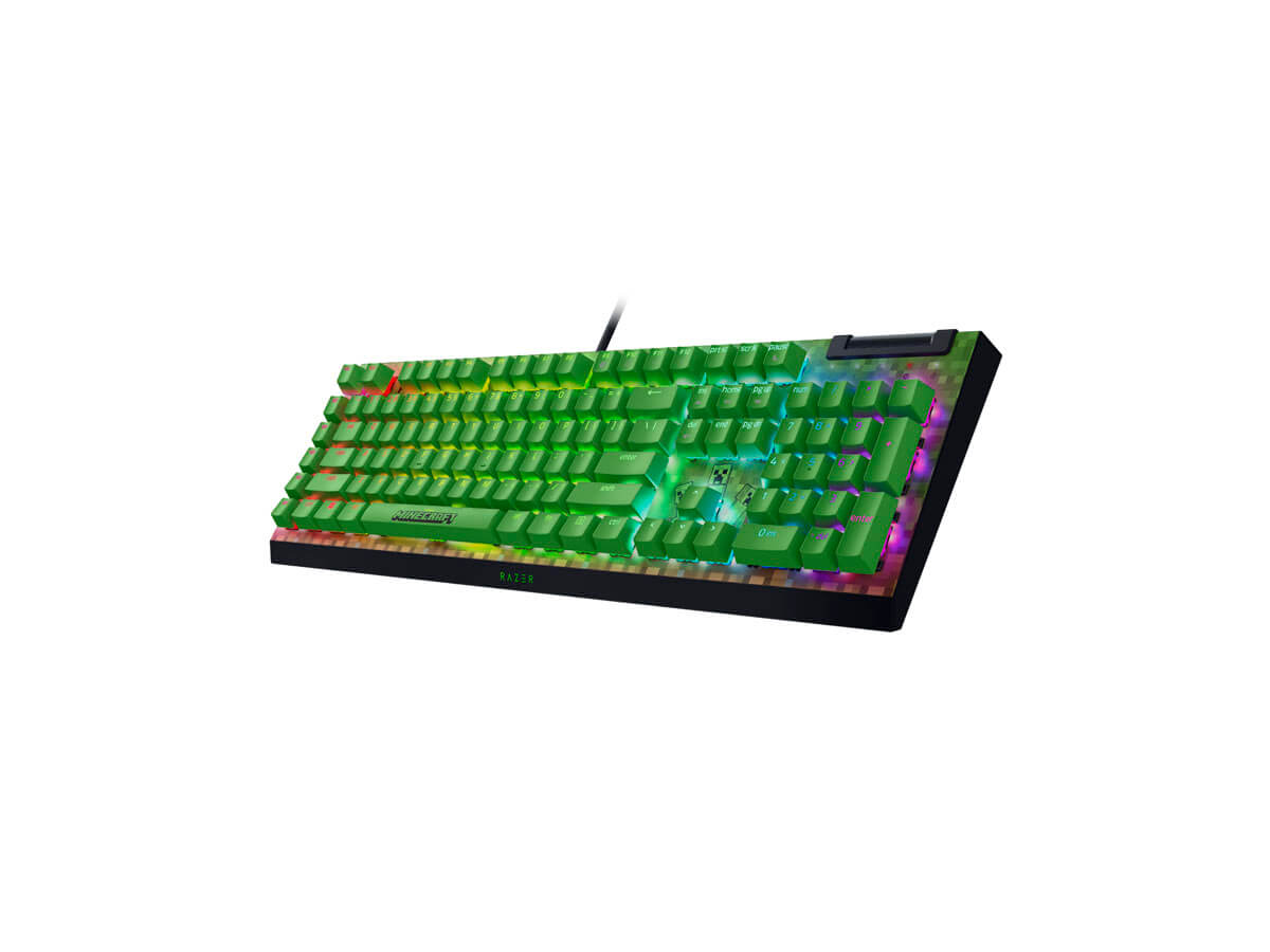 Razer レイザー BlackWidow V4 X Minecraft Edition Green Switch 英語