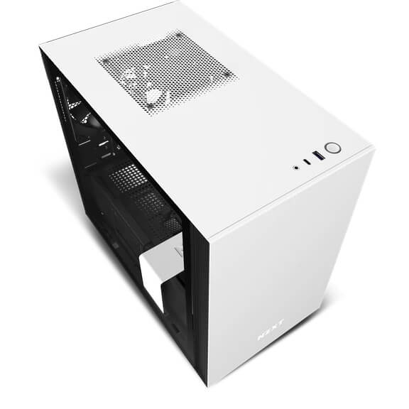 NZXT エヌズィーエックスティー H210 CA-H210B-W1 （マットホワイト