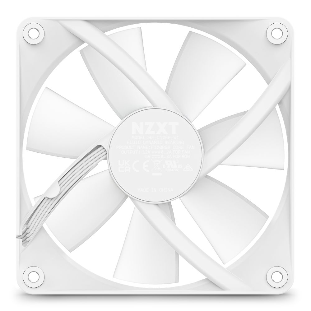 NZXT エヌズィーエックスティー F120 RGB Core RF-C12SF-W1 (White