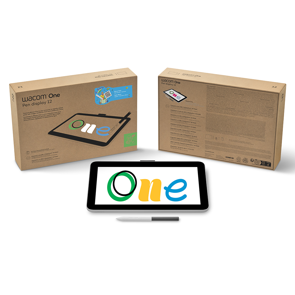 WACOM ワコム Wacom One 液晶ペンタブレット 12 [DTC121W4D]｜ツクモ