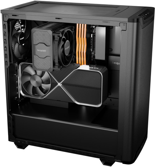 be quiet! ビークアイエット Pure Base 501 Airflow Window Black PUR