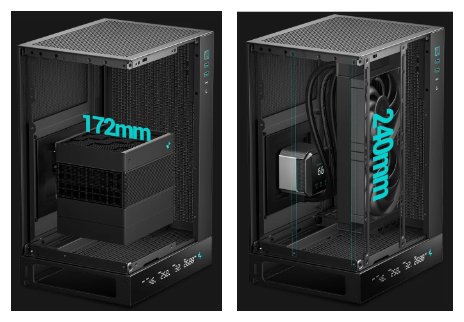 DEEPCOOL CH170 DIGITAL R-CH170-BKNPI0D-G-1｜ツクモ公式通販サイト