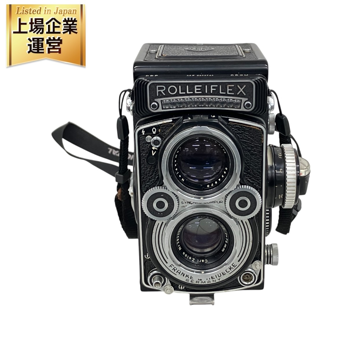 Rolleiflex ジャンク 二眼レフf＝135 部品取り。 Rolleiflex ジャンク