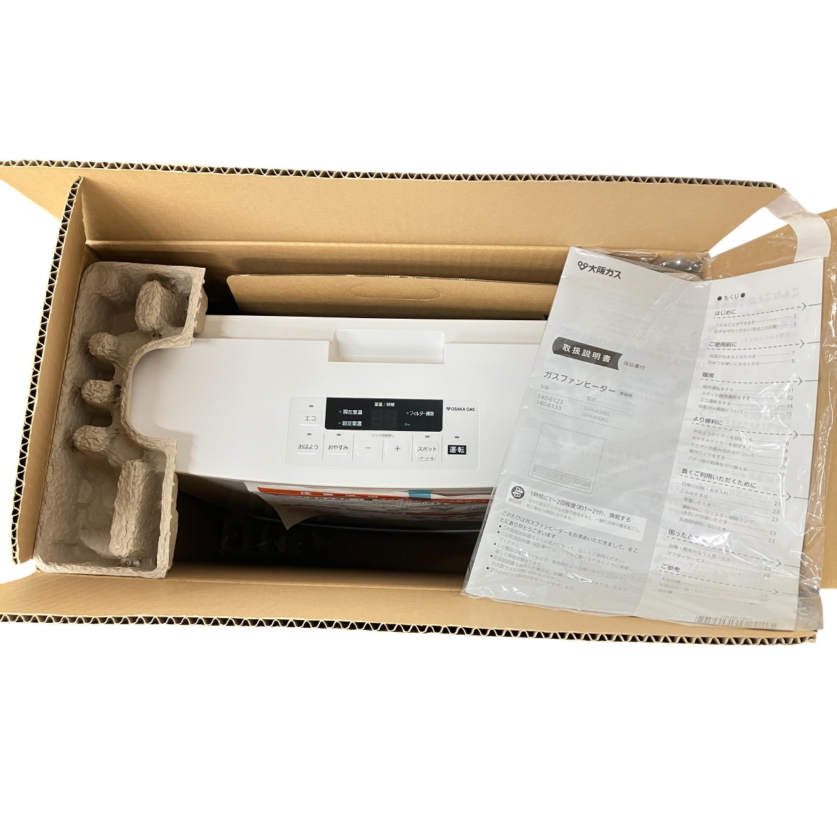 大阪ガス ファンヒーター 未使用」の買取実績・相場-ファンヒーター