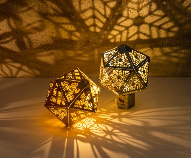 台湾 台湾窓花ランプボール | ゴールド | ペーパーアートランプ