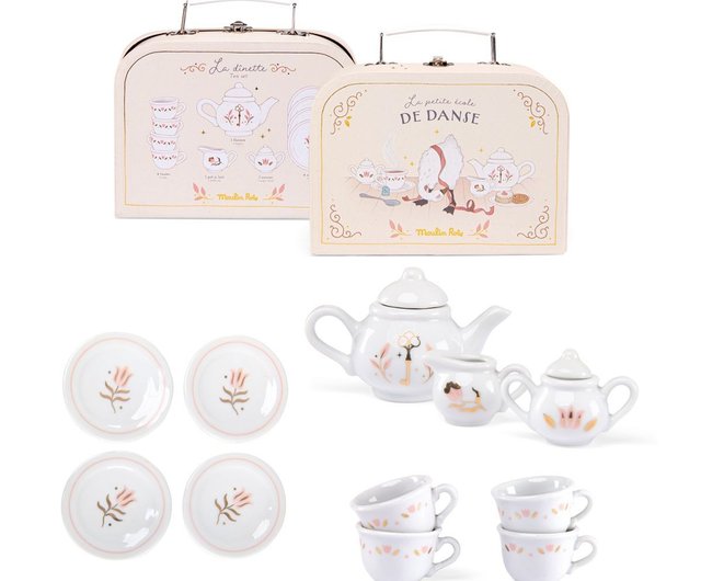 台湾 フレンチ ムーラン ロティ ダンサー 磁器食器セット Moulin Roty