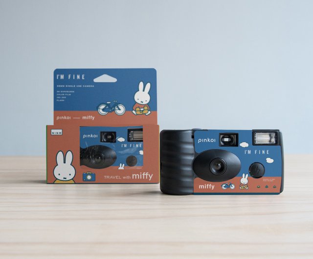 香港 限定版/ミッフィーと一緒に旅行-IMFINE使い捨てフィルムカメラ