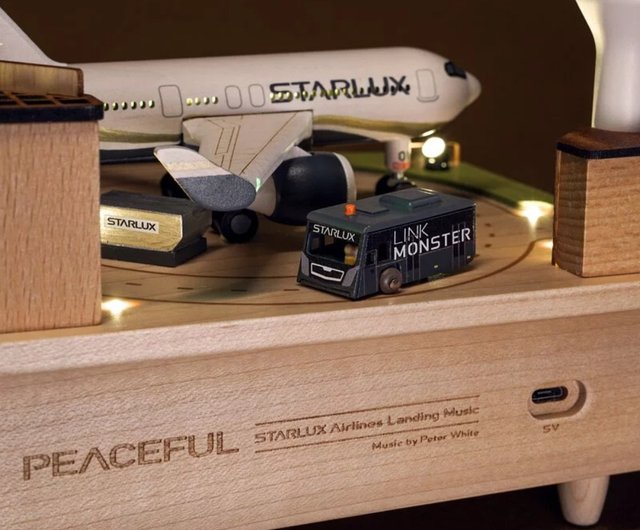 台湾 STARLUX ダイナミックナイトライト ミュージックボックス A330neo