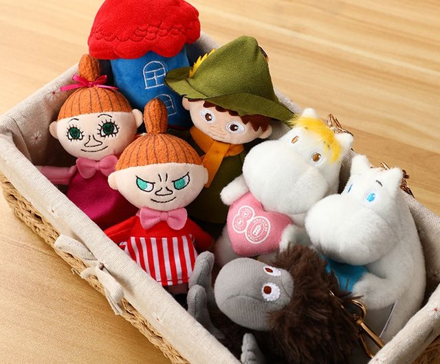 香港 80周年記念 VIPO ムーミンふわふわ ぬいぐるみペンダント