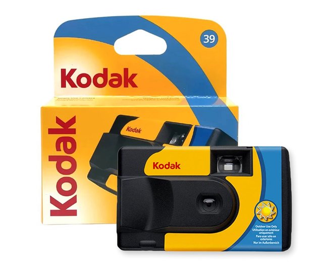 台湾 【Kodak コダック】Daylight 800 フラッシュなし使い捨てカメラ