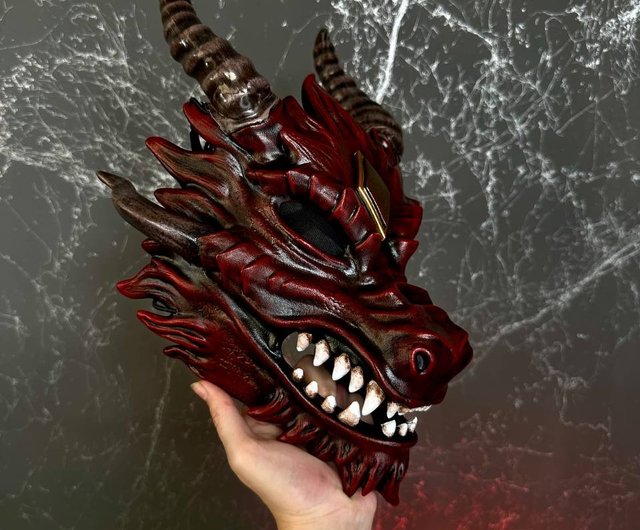 ジョージア 赤いドラゴンマスク、スマウグマスク、アロディダイ