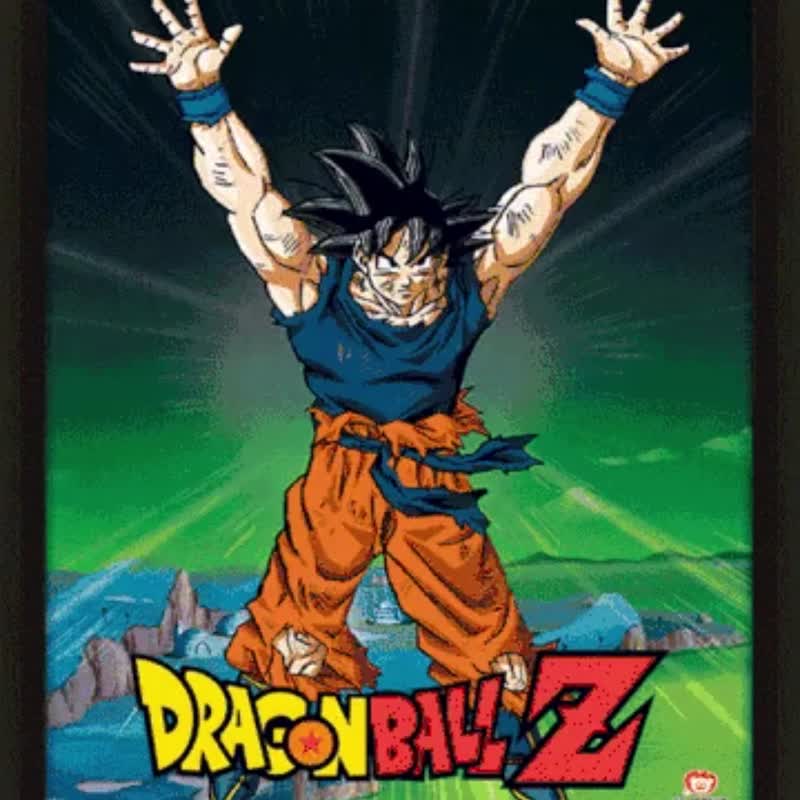 台湾 【ドラゴンボール】悟空 サイヤ人 ドラゴンボールZ 3Dポスター