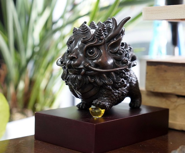 送料無料】台湾 【ムーヤン】幸運の貔貅と幸運の貔貅獣貔貅風水装飾