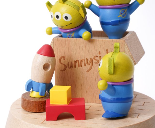 送料無料】台湾 【三つ目怪獣】トイ・ストーリー 多回転オルゴール