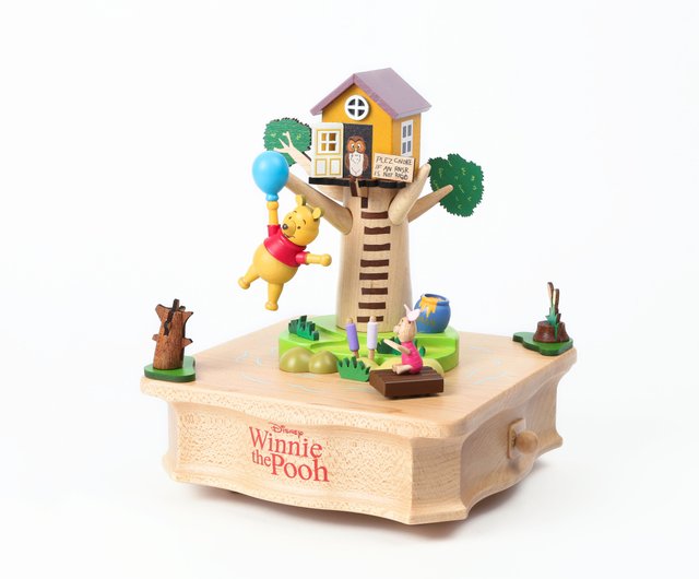 送料無料】台湾 【くまのプーさん】ディズニーサークルオルゴール