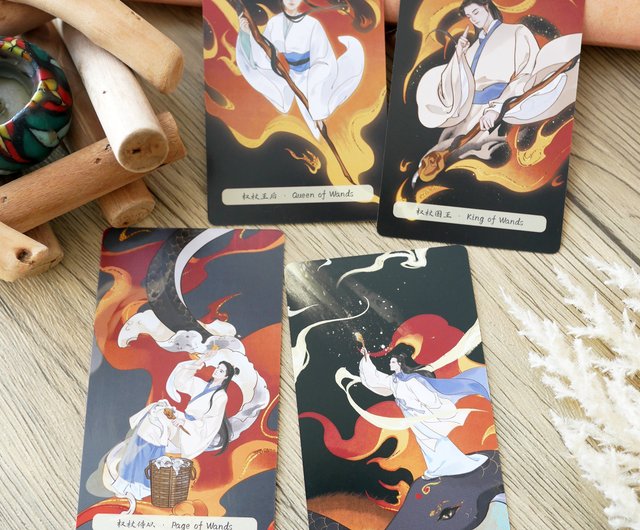 正規品イーチンオラクルカード】美麗＆幻想的✨白蛇を象徴とした幽玄