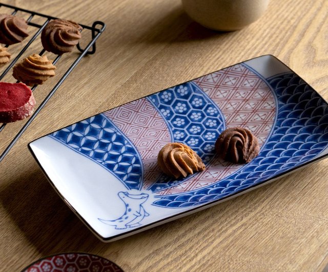 21%OFF】台湾 美濃焼 エドリザードン 長方形皿 (23.5cm) Species